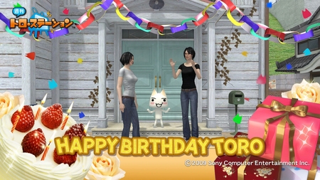 HAPPY　BIRTHDAY　TORO